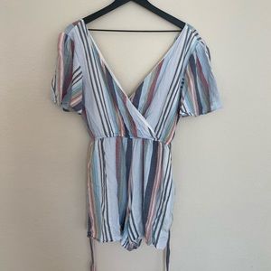 Francesca’s Short Sleeve Romper